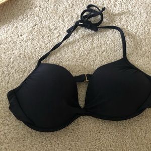 Black Push-up Bikini Top